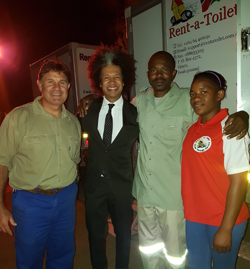 Travelwant Toilettensitzbezug mit Reißschluss, Namibia
